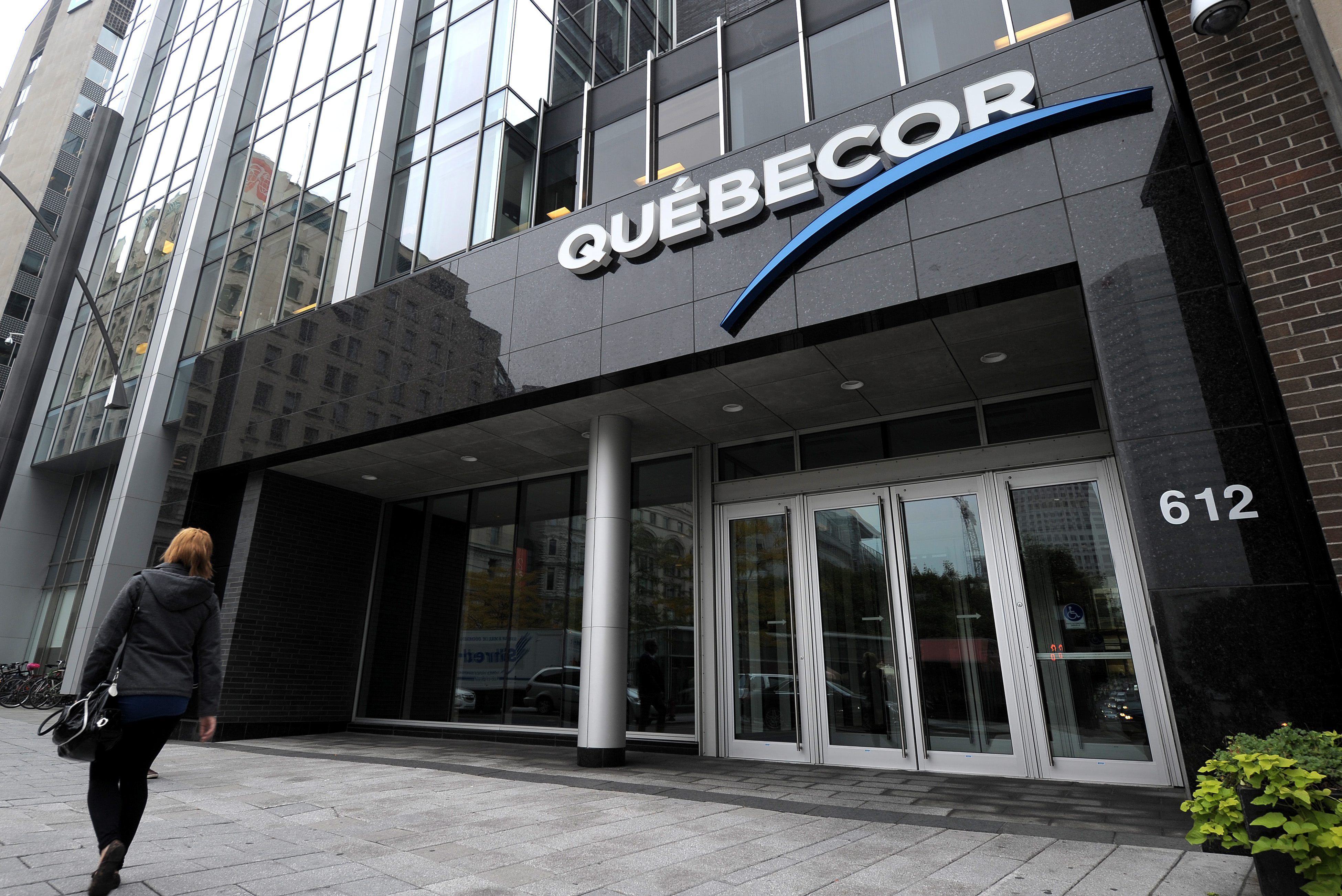 Entrée de Québecor