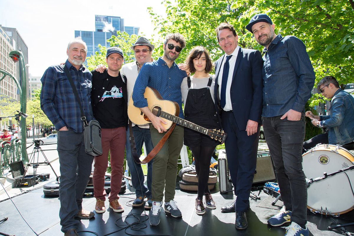 Quebecor teams up with artists to promote 3 Québec music festivals!