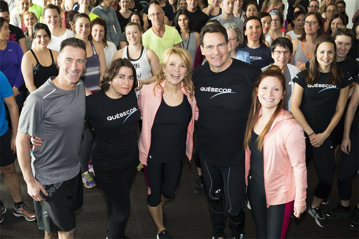 Workout with Josée Lavigueur!