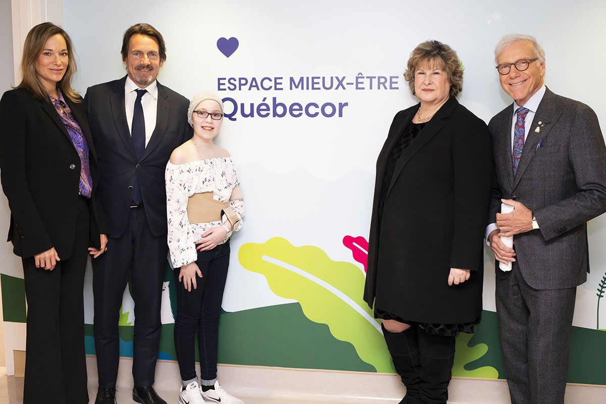Inauguration de l’Espace Mieux-Être Québecor