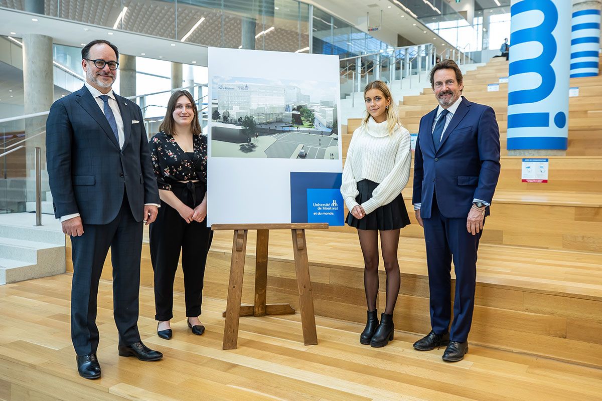 Historic $40 million donation to Université de Montréal to train the next generation of entrepreneurs