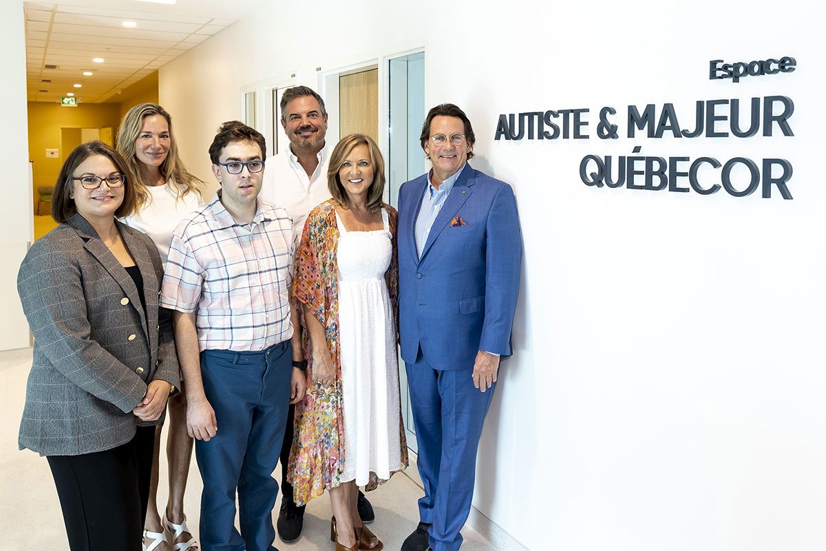 Quebecor funds three new day centres for people with autism in Québec