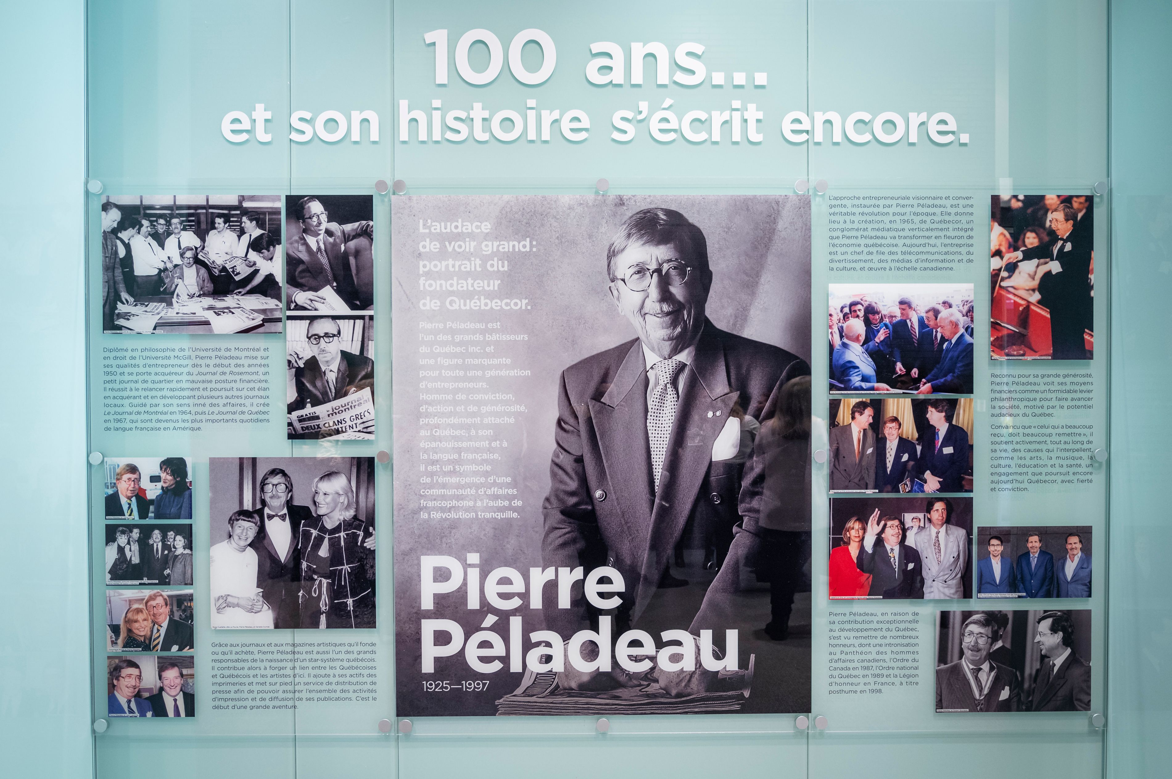 Pierre Péladeau’s 100th birthday