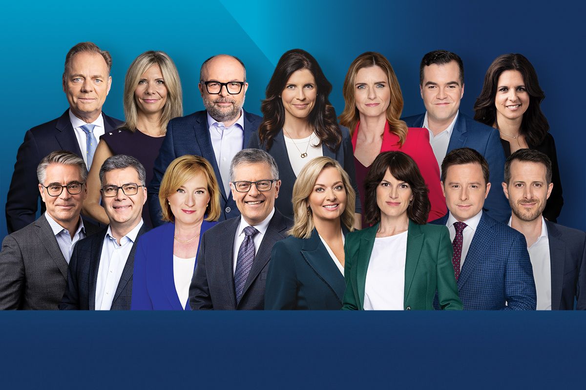 L'équipe de TVA Nouvelles et LCN