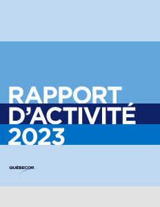 Annual Report Cover annual cover 2023 fr